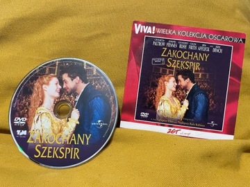 Zakochany Szekspir film dvd