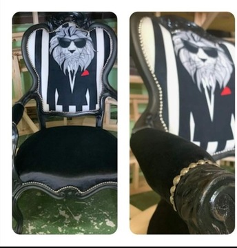Krzesło  fotel tron