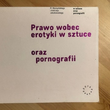 Prawo wober erotyki w sztuce oraz pornografii