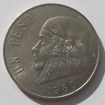 Meksyk, 1 peso 1980