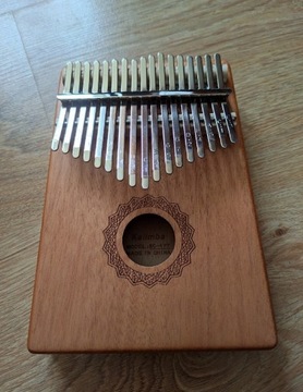 Kalimba Zanza 17 Klawiszowa Mahoniowa Mandala