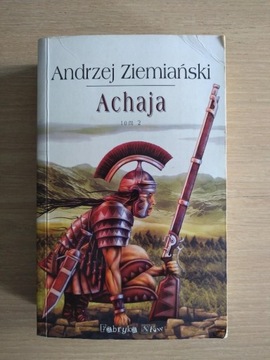 Książka Achaja tom 2 Andrzej Ziemiański