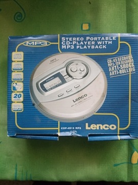 DISCMAN LENCO CDP 4513/MP3+album 2 płyty