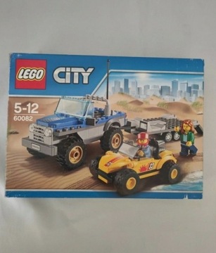 klocki LEGO zestaw 60082 mała terenówka z przyczep