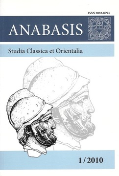 ANABASIS Studia Classica et Orientalia 
