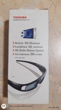 Okulary aktywne 3D Toshiba