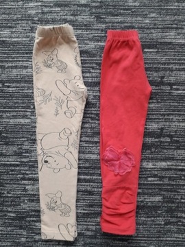 Legginsy r.98-104 - 2 sztuki