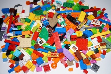 Lego ponad 500 klocków+3 mini figurki nowe luzem