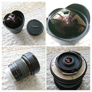 Obiektyw Samyang 8mm f3.5 do Nikon Fish Eye 