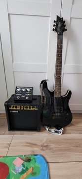 Gitara elektryczna + piec 