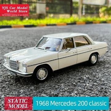 MERCEDES BENZ 200 1968 r. skala 1:18!SUPERPREZENT!