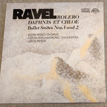 Winyl Ravel Bolero, Daphnis et Chloe, dyr. L. Piesek Supraphon