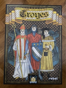 Troyes - gra planszowa, wyd. Rebel