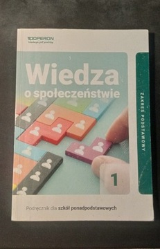 Podręcznik Wiedza o społeczeństwie 1 Operon