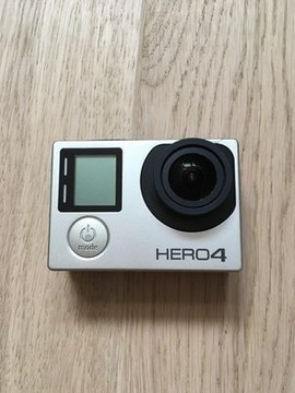 Kamerka GoPro hero 4 silver używana + akcesoria