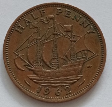 Half Penny 1962