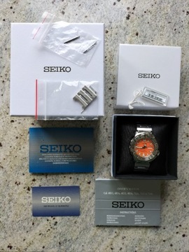 Seiko Orange Monster 2nd Gen Automatic Diver Nurek