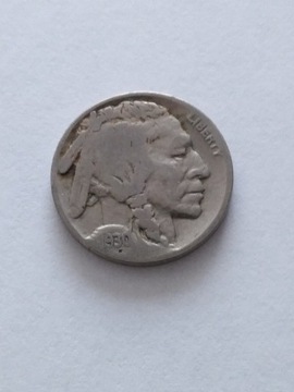 Moneta 5 centow indianin