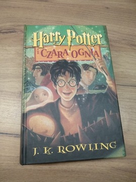 Harry Potter i Czara ognia stara oprawa twarda