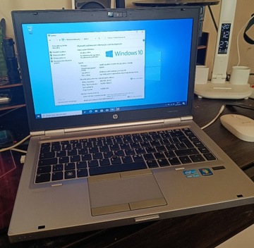 laptop HP Elitebook 8460P i5/8GB RAM/SSD 256GB 