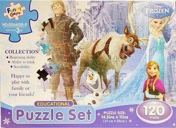 Puzzle Frozen 120 el.