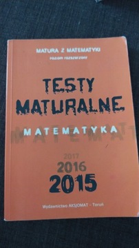 Testy maturalne matematyka. Poziom rozszerzony