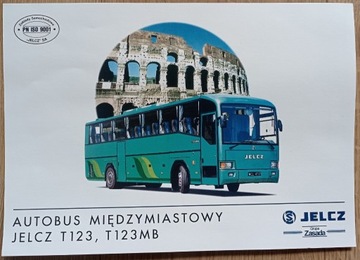 JELCZ  Ewa folder reklamowy prospekt AUTOBUS 