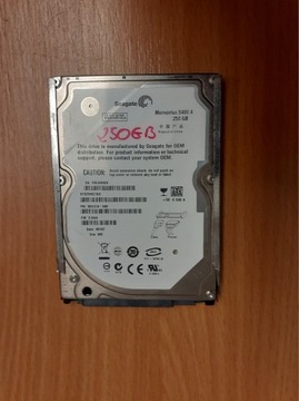 Seagate Dysk 2,5' SATA 250GB 