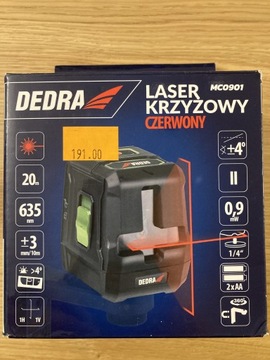 Laser krzyżowy Dedra MC0901