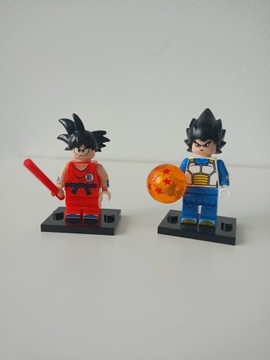 Minifigurki Lego Dragon Ball Son Goku Kid Vegeta 