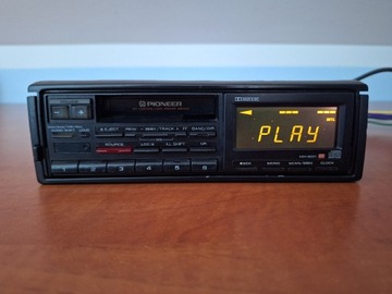 vintage Radio samochodowe Pioneer KEH-5001 na kasety