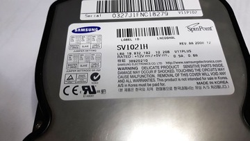 nowy dysk Samsung SV1021H ATA 10,2 GB