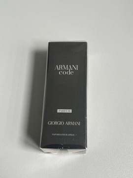 Armani Code Parfum NOWE perfumy męskie 15 ml FOLIA