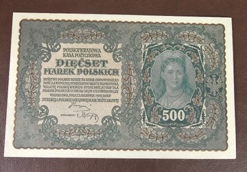 500 marek polskich 1919 I ser BX