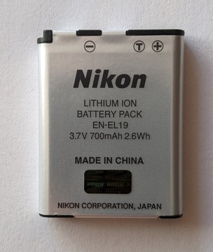 Używana bateria Nikon EN-EL19 700 mAh 