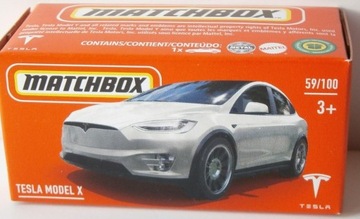 MATCHBOX-TESLA MODEL X-KARTONIK