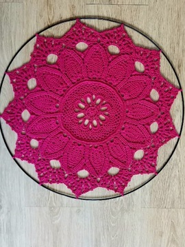 Mandala szydełkowa 55cm