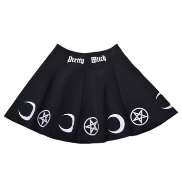 Spódniczka DOLLSKILL pentagram witch goth