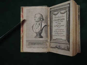 Chodowiecki Daniel Kalendarz Genealogia 1783