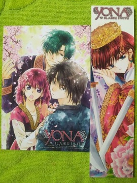 Manga Yona w blasku świtu pocztówka zakładka