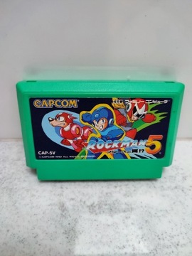 Rockman 5 Megaman Pegasus Famicom Capcom