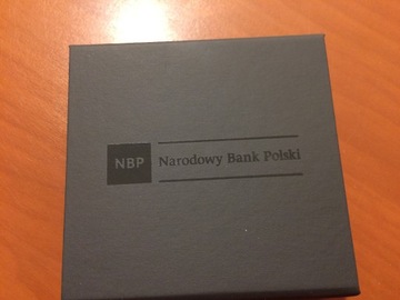 Pudełko NBP do monet 20 zł z kapslem