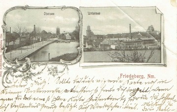 Friedeberg Mm Strzelce Kraj. nadana 19-04-1900
