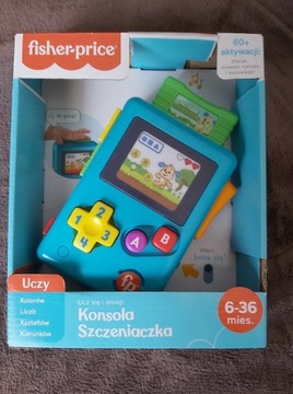 Retro Konsola Szczeniaczka 6m+ Fisher Price 