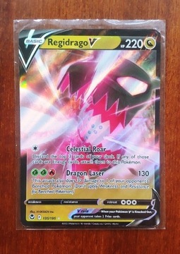 Karta Pokemon TCG Regidrago V SIT 135/195