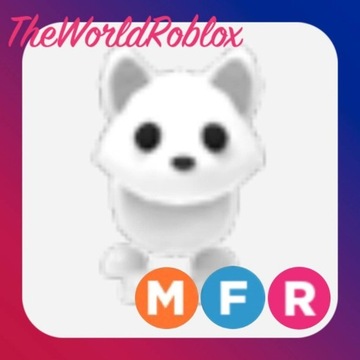 Roblox Adopt Me Arctic Fox MFR