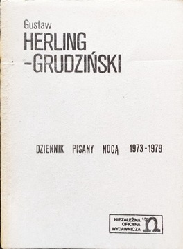 Dziennik pisany nocą 1973-1979 -Herling-Grudziński