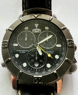 Zegarek męski Camel Trophy alarm i chronograf 