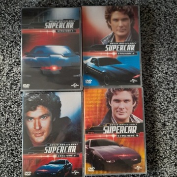 DVD kolekcja  SuperCar  D.Hasselhoff 1,2,3,4 (273#