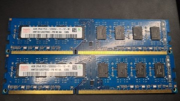 Pamięć RAM DDR3 4GB hynix PC3-12800U CL11